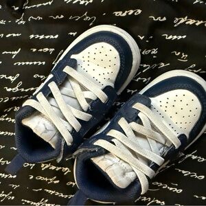 Nike Jordan 1 low alt Kids Sneakers - Navy Blue and White